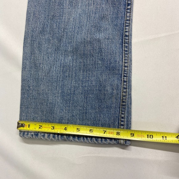 Levi's Jeans Womens W29xL30 Blue Cotton Denim 5-Pocket Design Low Bootcut Leg - Picture 7 of 16